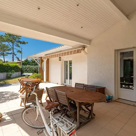 度假居 Maison Chaleureuse A Deux Pas De L'ocean - 6 Pers, Wi-fi, Parking, Terrasses, Menage Inclus - Fr-1-319-515 比斯卡罗斯