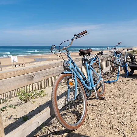 Casa de Férias Maison Chaleureuse A Deux Pas De L'ocean - 6 Pers, Wi-fi, Parking, Terrasses, Menage Inclus - Fr-1-319-515 *