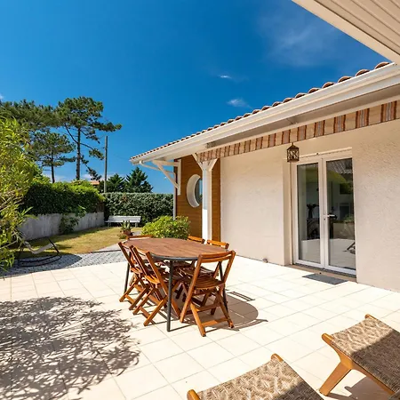Casa de Férias Maison Chaleureuse A Deux Pas De L'ocean - 6 Pers, Wi-fi, Parking, Terrasses, Menage Inclus - Fr-1-319-515 Biscarrosse
