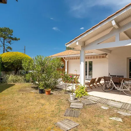 Maison Chaleureuse A Deux Pas De L'ocean - 6 Pers, Wi-fi, Parking, Terrasses, Menage Inclus - Fr-1-319-515 Tatil Evi Biscarrosse