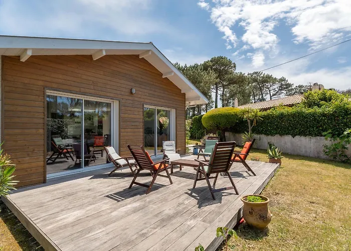 Feriehus Maison Chaleureuse A Deux Pas De L'ocean - 6 Pers, Wi-fi, Parking, Terrasses, Menage Inclus - Fr-1-319-515 *