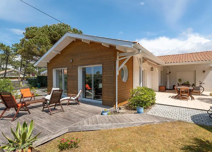 Maison Chaleureuse A Deux Pas De L'ocean - 6 Pers, Wi-fi, Parking, Terrasses, Menage Inclus - Fr-1-319-515 Feriehus *