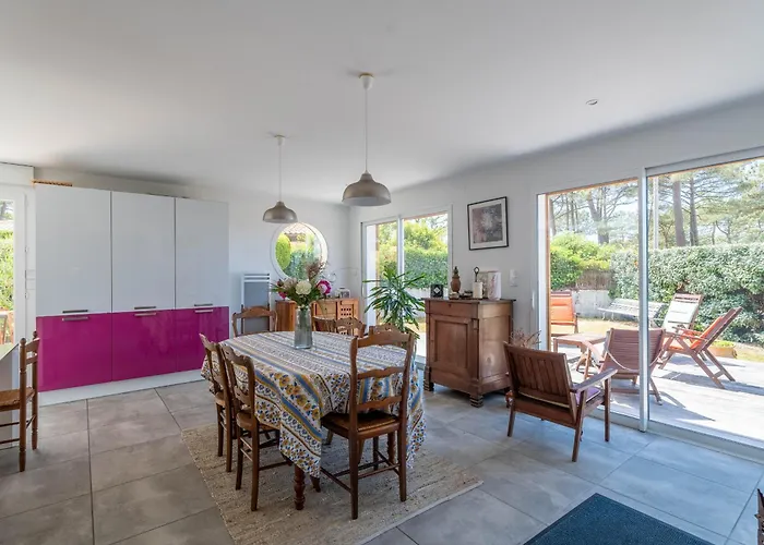 Maison Chaleureuse A Deux Pas De L'ocean - 6 Pers, Wi-fi, Parking, Terrasses, Menage Inclus - Fr-1-319-515 Feriehus