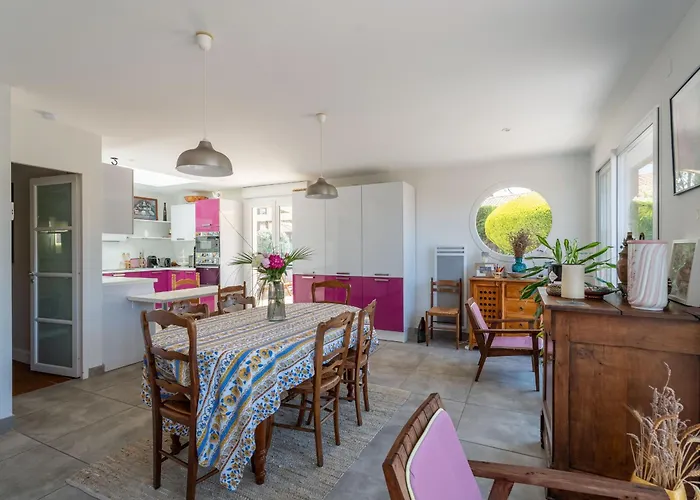 Maison Chaleureuse A Deux Pas De L'ocean - 6 Pers, Wi-fi, Parking, Terrasses, Menage Inclus - Fr-1-319-515 *